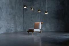  AB Markaryd Brass Pendant Lamp by Hans Agne Jakobsson for Markaryd Scandinavia 1960s - 4117344