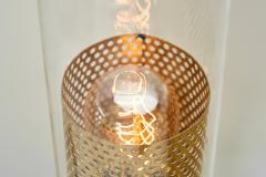  AB Markaryd Hans Agne Jakobsson Brass Wall Lamp for AB Markaryd Sweden ca 1960s - 4242340