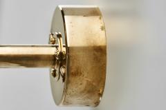  AB Markaryd Hans Agne Jakobsson Brass Wall Lamp for AB Markaryd Sweden ca 1960s - 4242346