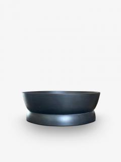  ABIGAIL CASTANEDA LARGE FOOTED BOWL IN GRAPHITE MAPLE - 3111822