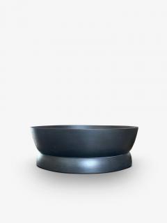  ABIGAIL CASTANEDA LARGE FOOTED BOWL IN GRAPHITE MAPLE - 3111823