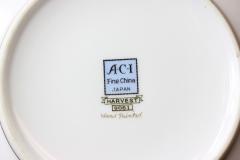  ACI Fine China ACI Fine China Mid Century Modern Harvest Porcelain Dinner Service 88 Piece - 2218091