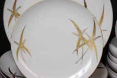  ACI Fine China ACI Fine China Mid Century Modern Harvest Porcelain Dinner Service 88 Piece - 2218092