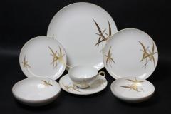  ACI Fine China ACI Fine China Mid Century Modern Harvest Porcelain Dinner Service 88 Piece - 2218094