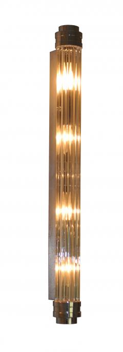  ADG Lighting 90762 Glass Rod Nickel Sconce ADG Lighting - 1361865