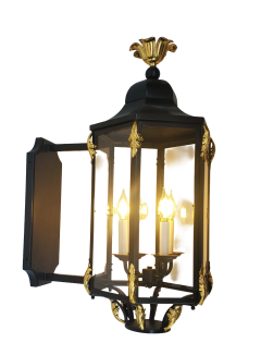  ADG Lighting Black gold Staight arm sconce - 4723060