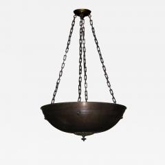 ADG Lighting Bronze Bowl Pendant Crossover Light Fixture - 2063847