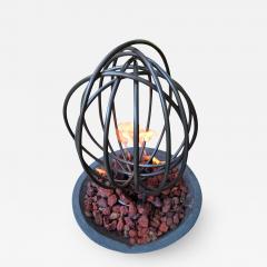  ADG Lighting Contemporary Iron Sculpture for Fire Pit - 1875389