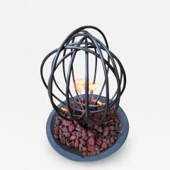  ADG Lighting Contemporary Iron Sculpture for Fire Pit - 2094455