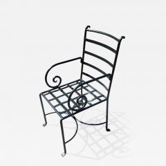  ADG Lighting Exterior Chair with Scroll Arm - 2482424