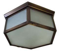  ADG Lighting Flush mount hexagon fixture - 4732409