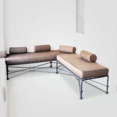  ADG Lighting Low back Sofa Series Modern Twist to Classic Iron Furniture - 2110255