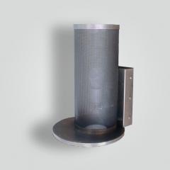  ADG Lighting Mesh Sconce Brushed Nickel Finish - 1939093
