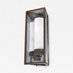  ADG Lighting Mirrored Back Triangle Lantern Heavy Seedy - 1934839