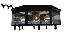  ADG Lighting Octagon ceiling flush - 4722478