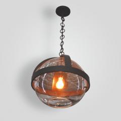  ADG Lighting Pyrex Glass Pendant Iron Strap - 1939084