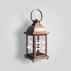  ADG Lighting Rex lantern with etched glass pattern - 2057168