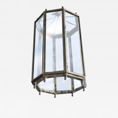  ADG Lighting Silver Leaf 6 Sided Pendant - 1929598