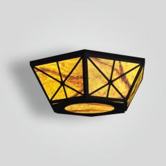  ADG Lighting Six Sided Ceiling Flush With Textured Finish - 2475990