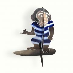  ADG Lighting Surf Monkey Water Jet Cut with Painted Board Shorts - 2092409