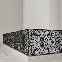  ADG Lighting Torunament Players Club Estate Iron Rail - 2494206