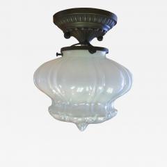  ADG Lighting Vaseline glass ceiling flush - 2055152