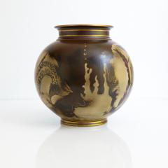  ALP Lidk ping GUNNAR NYLUND SWEDISH ART DECO FLAMBE VASE FOR A L P 1930 - 3709661