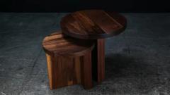  AMBROZIA TOTEM Side Table by AMBROZIA Solid Walnut Large  - 3263835
