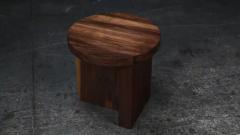  AMBROZIA TOTEM Side Tables by AMBROZIA Solid Walnut Set  - 3263831