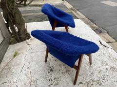  ARP Pair of armchairs Corb by ARP studio for Steiner France 1950s - 2854755