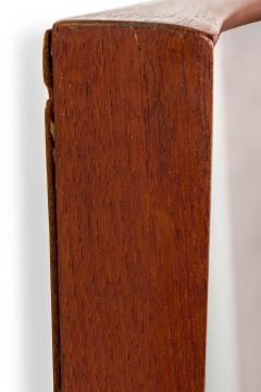  Ab Glas Tr AB Glas and Tr Swedish Mid Century Tall Teak Framed Entry Mirror - 4669680