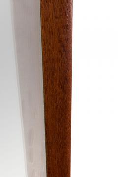 Ab Glas Tr AB Glas and Tr Swedish Mid Century Tall Teak Framed Entry Mirror - 4669681