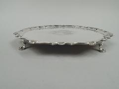  Abercromby English Georgian Sterling Silver Salver Tray by Abercromby 1741 - 3754180