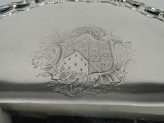  Abercromby English Georgian Sterling Silver Salver Tray by Abercromby 1741 - 3754183