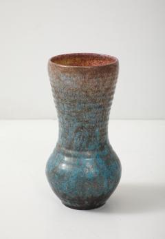  Accolay Pottery Accolay Sky Blue Copper Vessel - 4293606