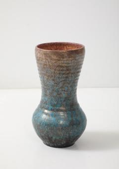  Accolay Pottery Accolay Sky Blue Copper Vessel - 4293607