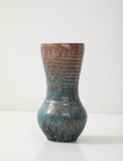  Accolay Pottery Accolay Sky Blue Copper Vessel - 4293608