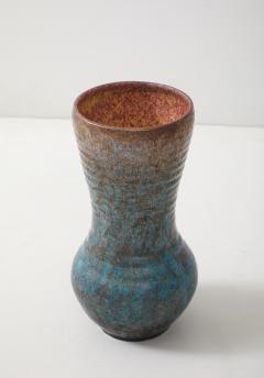  Accolay Pottery Accolay Sky Blue Copper Vessel - 4293610