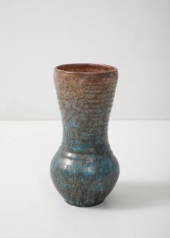  Accolay Pottery Accolay Sky Blue Copper Vessel - 4293611