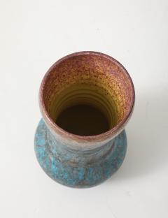  Accolay Pottery Accolay Sky Blue Copper Vessel - 4293613
