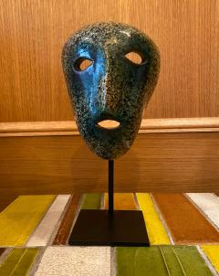  Accolay Pottery Ceramic Mask Accolay France 1960s - 2947807