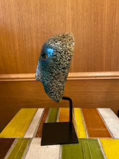  Accolay Pottery Ceramic Mask Accolay France 1960s - 2947811