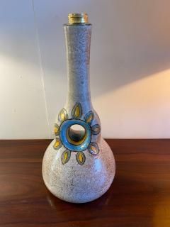  Accolay Pottery Ceramic Table Lamp Accolay France 1960s - 2960768