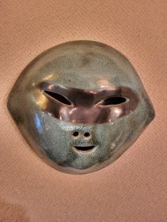  Accolay Pottery Ceramic mask by Accolay France between 1947 and 1983 - 3475733