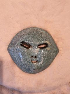  Accolay Pottery Ceramic mask by Accolay pottery France between 1947 and 1983 - 3475908