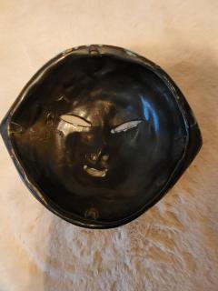  Accolay Pottery Ceramic mask by Accolay pottery France between 1947 and 1983 - 3475911