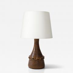  Accolay Pottery Glazed Ceramic Table Lamp by Accolay France c 1960 - 3908028