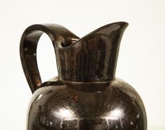  Accolay Pottery MONUMENTAL METALLIC PITCHER BY ACCOLAY - 1889275