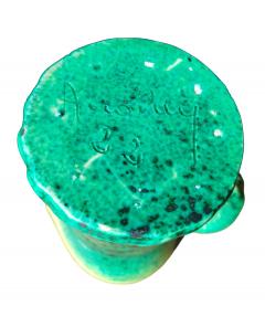  Accolay Pottery Poterie dAccolay Emerald Green Ceramic Pitcher Vase 28cm 11in - 4804386