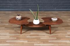  Ace Hi California Modern Sculpted Floating Top Coffee Table by Ace Hi - 4101658